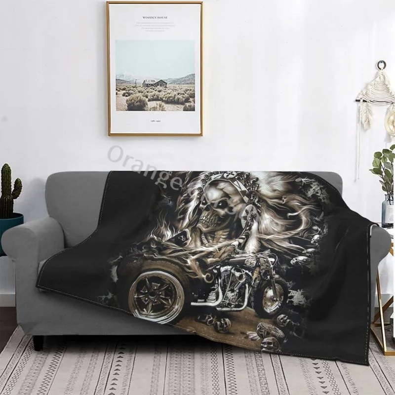 Skull Knitted Blanket Multifunctional Flannel Blanket Bed Sofa Upholstered Lightweight Bedspread
Skull Knitted Blanket Multifunctional Flannel Blanket Bed Sofa Upholstered Lightweight Bedspread