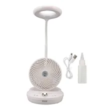 Desk Light Angle Adjustable Table Light White Humidifier Plug in for Yoga Room