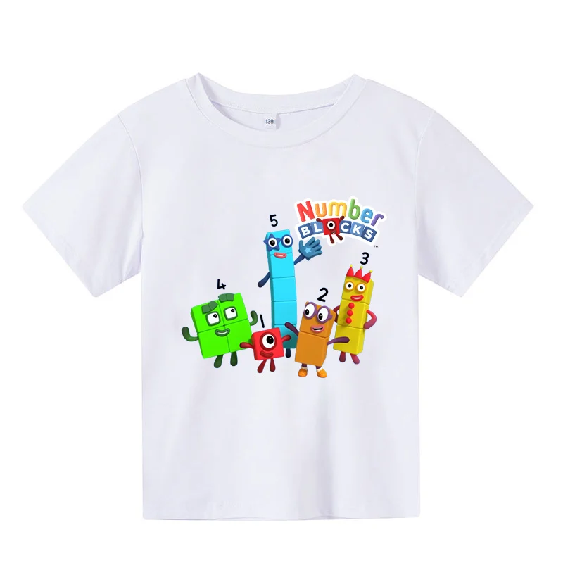 Summer T-shirt Children's Clothing Boys' Cartoon Graphic Girls' Casual Cotton Tops Toddler Short Sleeved Digital Building Block
Summer T-shirt Children's Clothing Boys' Cartoon Graphic Girls' Casual Cotton Tops Toddler Short Sleeved Digital Building Block