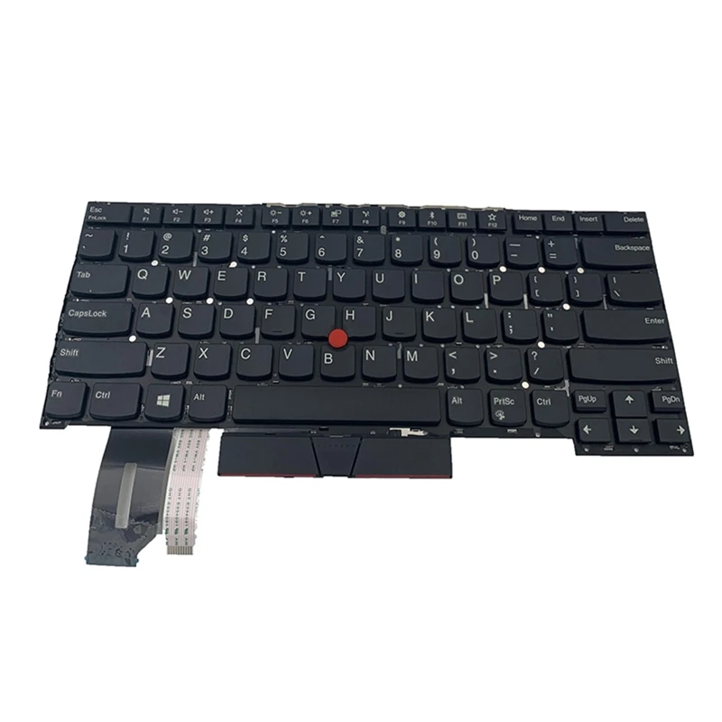 Laptop Keyboard US English Layout Replacement Keyboard Compatible with LenovoThinkPad T490S T495S T14S P1 X1
Laptop Keyboard US English Layout Replacement Keyboard Compatible with LenovoThinkPad T490S T495S T14S P1 X1