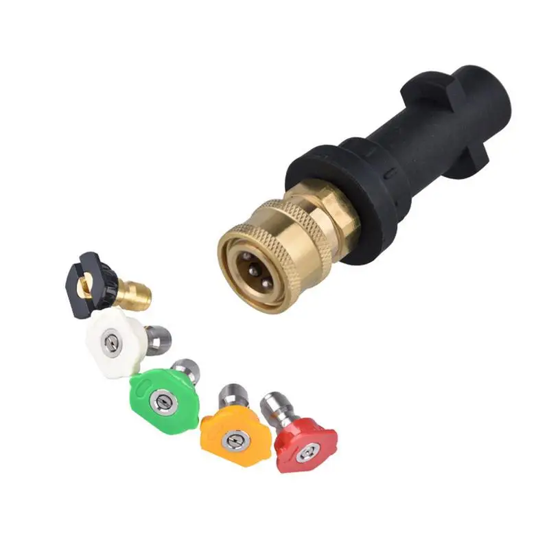 Heavy Duty Brass Watergun Connector 1/4 Quick-connect Conversion Connector High-pressure Watergun Nozzles Connectors
Heavy Duty Brass Watergun Connector 1/4 Quick-connect Conversion Connector High-pressure Watergun Nozzles Connectors