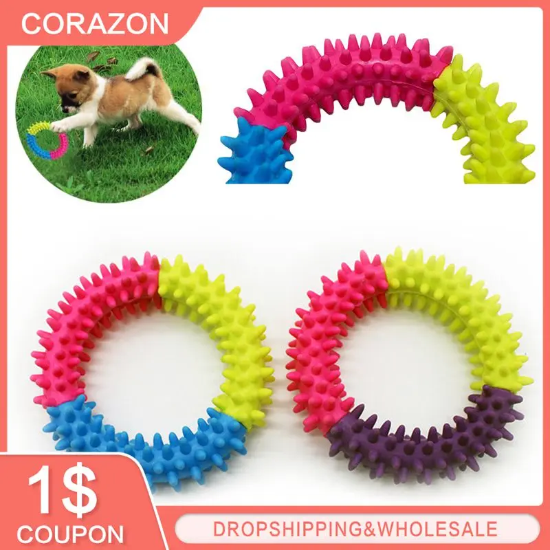 1 шт., жевательная игрушка для собак, 3 цвета, форма кольца, Нетоксичная мягкая резина, игрушки для жевания случайного цвета
1 шт., жевательная игрушка для собак, 3 цвета, форма кольца, Нетоксичная мягкая резина, игрушки для жевания случайного цвета