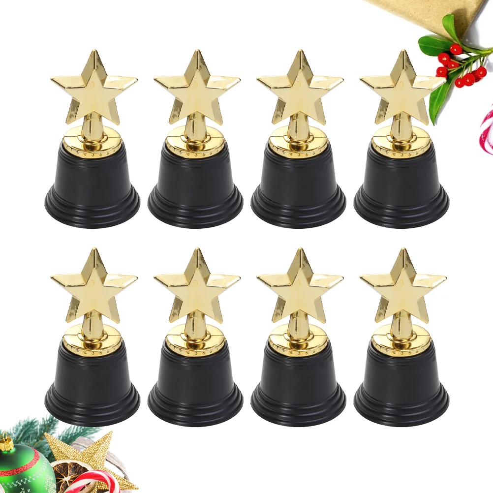 8PCS Plastic Star Trophy Reward Award Prizes for Party Celebrations Ceremony Appreciation Gift Awards (Golden) Trophies
8PCS Plastic Star Trophy Reward Award Prizes for Party Celebrations Ceremony Appreciation Gift Awards (Golden) Trophies