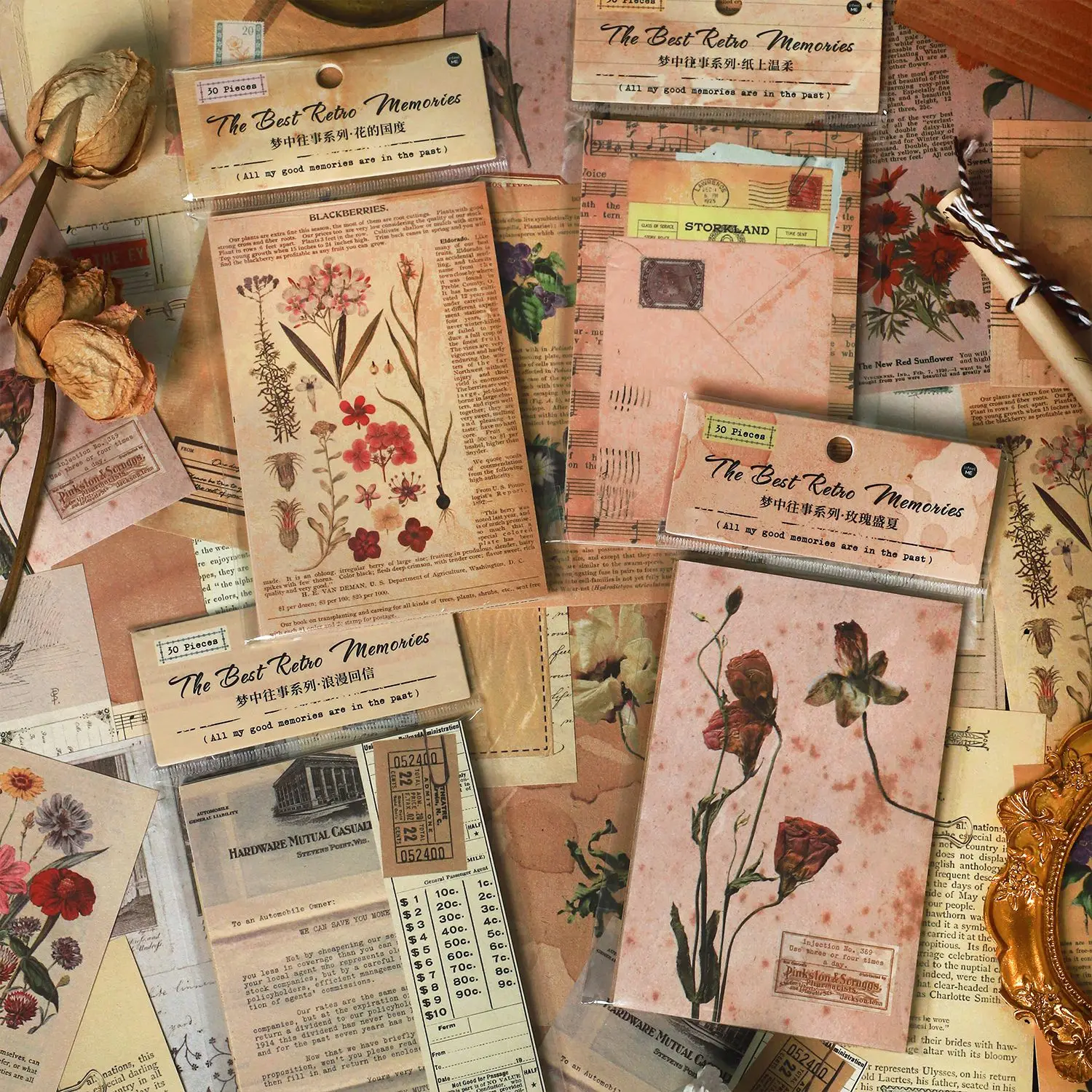 NEDIE 30sheets Vintage Paper Scrapbook Materials Paper Collage Junk Journal DIY Photo Album Aesthetics Stationery Decor Paper
NEDIE 30sheets Vintage Paper Scrapbook Materials Paper Collage Junk Journal DIY Photo Album Aesthetics Stationery Decor Paper