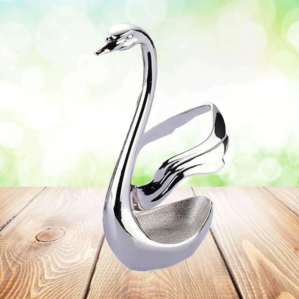 Zinc Alloy Forks Spoons Tableware Stand Holder Swan Shaped Salad Dessert Forks Ladles Base Holder (Swan with Wing)
Zinc Alloy Forks Spoons Tableware Stand Holder Swan Shaped Salad Dessert Forks Ladles Base Holder (Swan with Wing)
