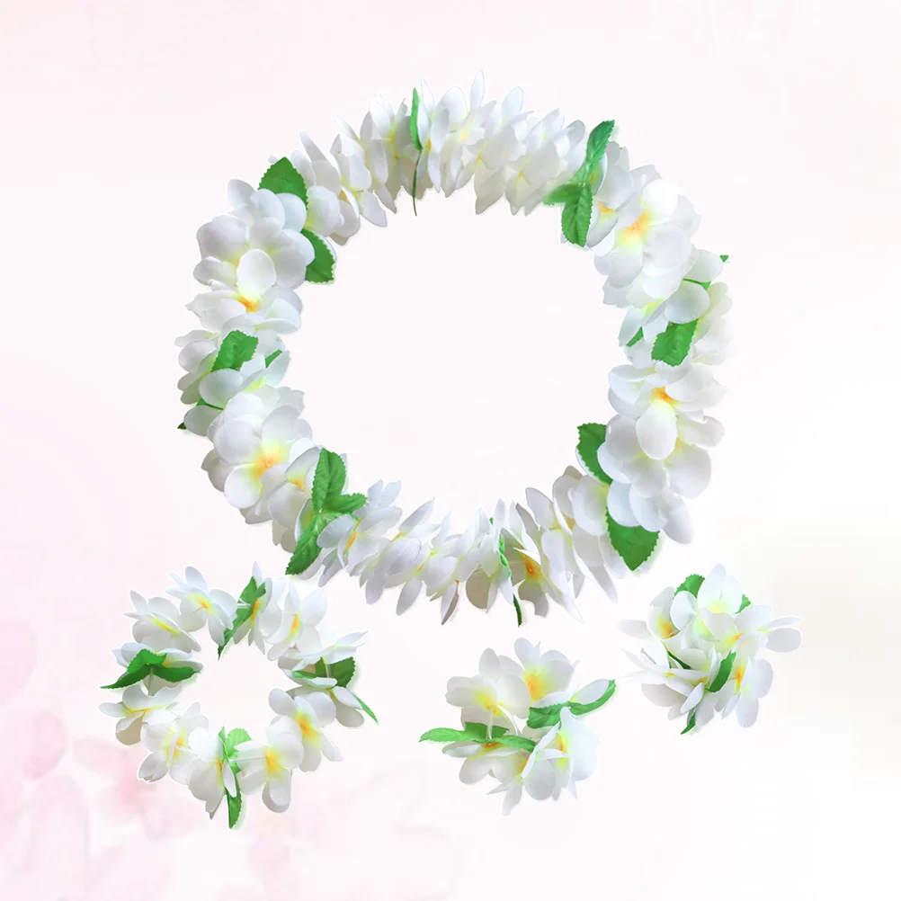 Flower Party Hawaiian Luau Lei Tropical Necklace Beach Leis Headband Decorations Favors Bracelets Headpiece Supplies Wristbands
Flower Party Hawaiian Luau Lei Tropical Necklace Beach Leis Headband Decorations Favors Bracelets Headpiece Supplies Wristbands
