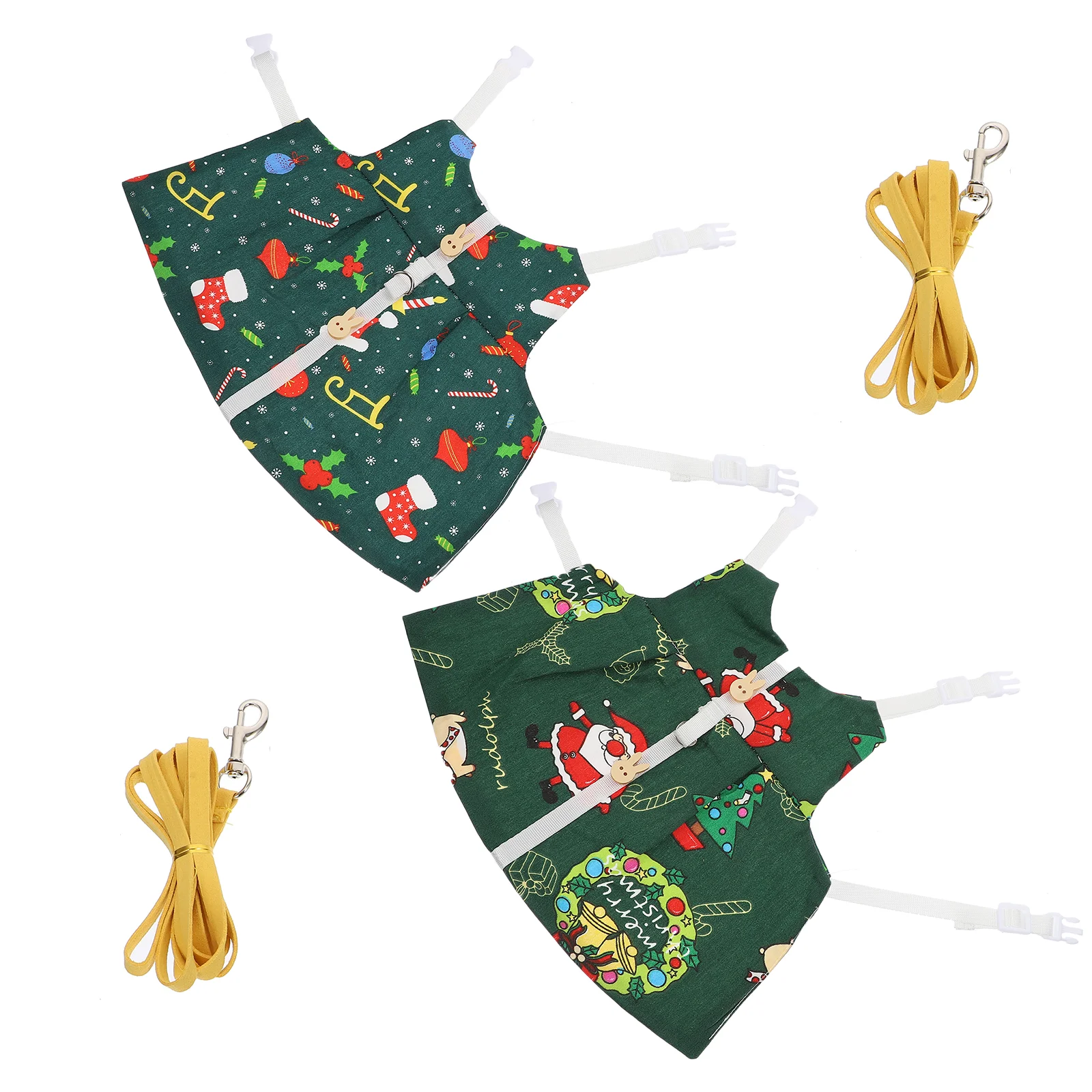 2 Sets of Comfortable Supple Pets Traction Ropes Christmas Themed Rabbit Clothing
2 Sets of Comfortable Supple Pets Traction Ropes Christmas Themed Rabbit Clothing