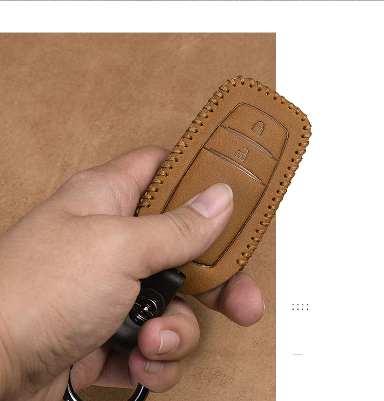 Leather Car Remote Key Case Cover For Toyota CHR Prado Corolla RAV4 Auris Crown Camry Prius Crown Land Cruiser 200 Aygo Fob
Leather Car Remote Key Case Cover For Toyota CHR Prado Corolla RAV4 Auris Crown Camry Prius Crown Land Cruiser 200 Aygo Fob