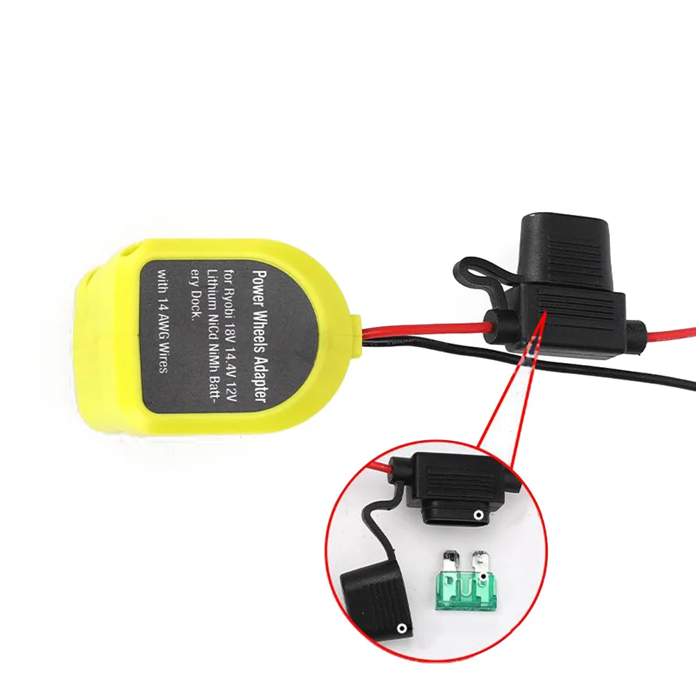 Connector Battery Adapter With Fuse 14AWG Plastic Replacement Accessories For Ni-MH Battery For Ryobi 18V One+
Connector Battery Adapter With Fuse 14AWG Plastic Replacement Accessories For Ni-MH Battery For Ryobi 18V One+