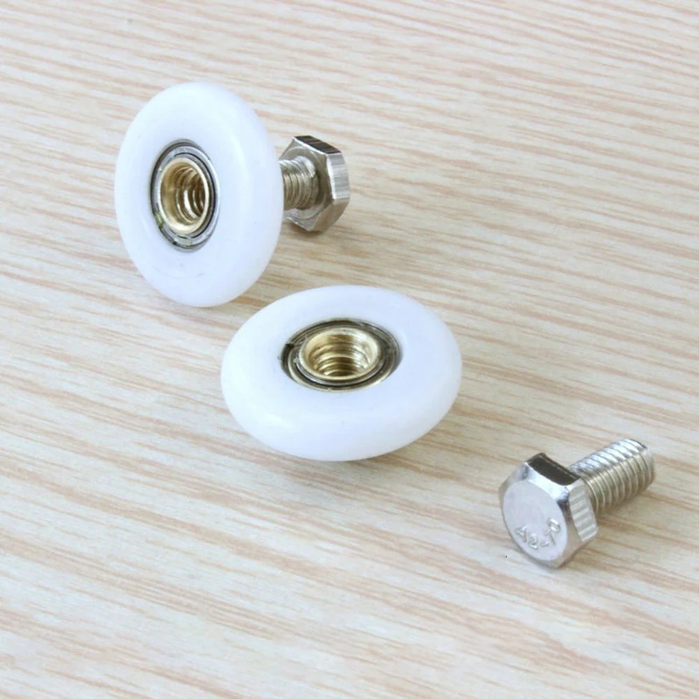 Door Rollers Pulley Bathroom Shower Room 19mm Wheel Diameter 4/8 Pcs Nylon Outer Wheel 4/8 Shower Door Rollers
Door Rollers Pulley Bathroom Shower Room 19mm Wheel Diameter 4/8 Pcs Nylon Outer Wheel 4/8 Shower Door Rollers