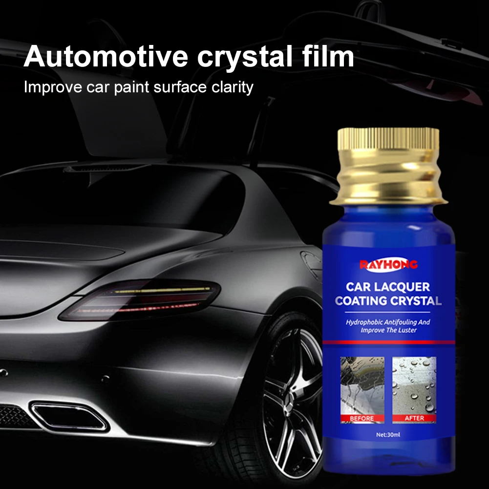 30ml Upgraded Auto Ceramic Coat 9H Car Polish Liquid Crystal Coating Spray High Density Super Hydrophobic Liquid Coat Paint
30ml Upgraded Auto Ceramic Coat 9H Car Polish Liquid Crystal Coating Spray High Density Super Hydrophobic Liquid Coat Paint