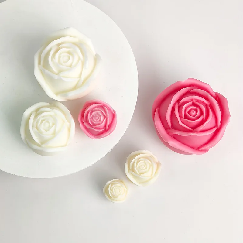 3D Rose Silica Gel Mold Household Manual Fragrance Candle Mold Cake Ice Chocolate Cake Mold DIY Ice Maker 
3D Rose Silica Gel Mold Household Manual Fragrance Candle Mold Cake Ice Chocolate Cake Mold DIY Ice Maker