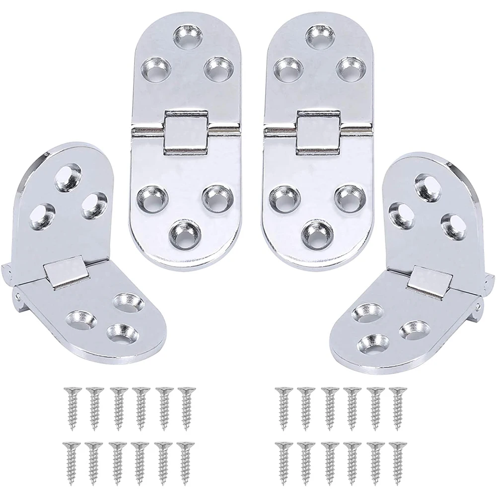 4pcs Flap Hinge Silver Zinc Alloy 180° Foldable Hinge Screw Set For Jewelry Gifts Wooden Chests Drawers Folding Table Hardwares
4pcs Flap Hinge Silver Zinc Alloy 180° Foldable Hinge Screw Set For Jewelry Gifts Wooden Chests Drawers Folding Table Hardwares
