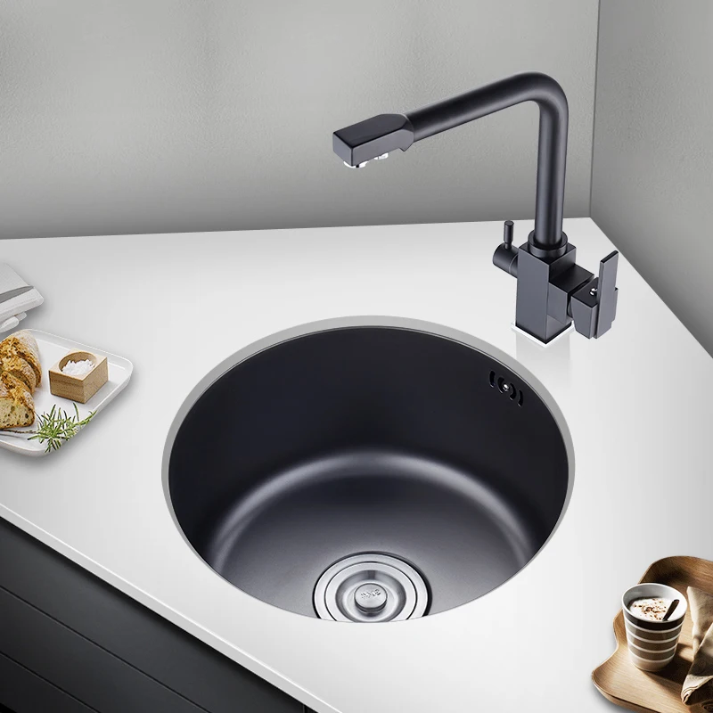 Black Pipe Kitchen Sink Strainer Stainless Steel Undermount Mixer Taps Small Washing Sink Bathroom Cozinha Kitchen Accessories
Black Pipe Kitchen Sink Strainer Stainless Steel Undermount Mixer Taps Small Washing Sink Bathroom Cozinha Kitchen Accessories