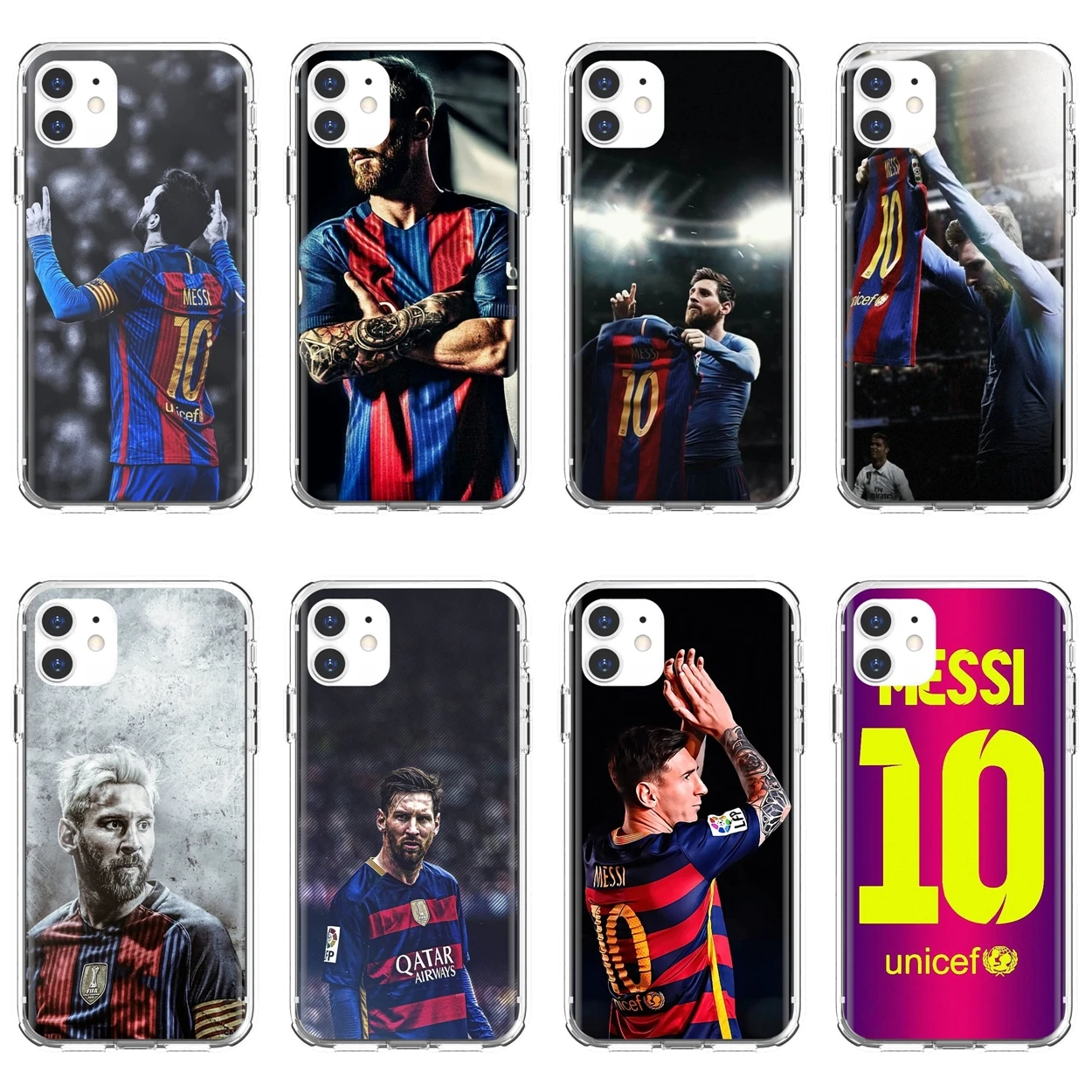 Прозрачный чехол из ТПУ для Xiaomi mi Redmi Note 3 4 4X 5 6 7 8 8t 9 9s 9t 10 pro lite lionel-messi |