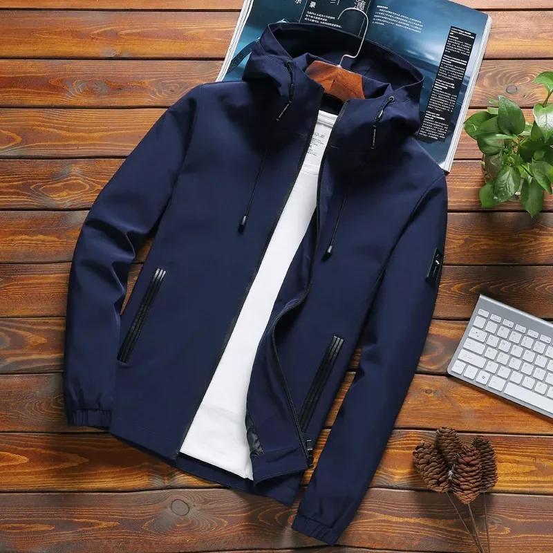 New2022 Men's Bomber Zipper Jacket Casual Male Slim Fit Pilot Military Coats Fashion Outwear Hooded Jackets Mens Clothing
New2022 Men's Bomber Zipper Jacket Casual Male Slim Fit Pilot Military Coats Fashion Outwear Hooded Jackets Mens Clothing