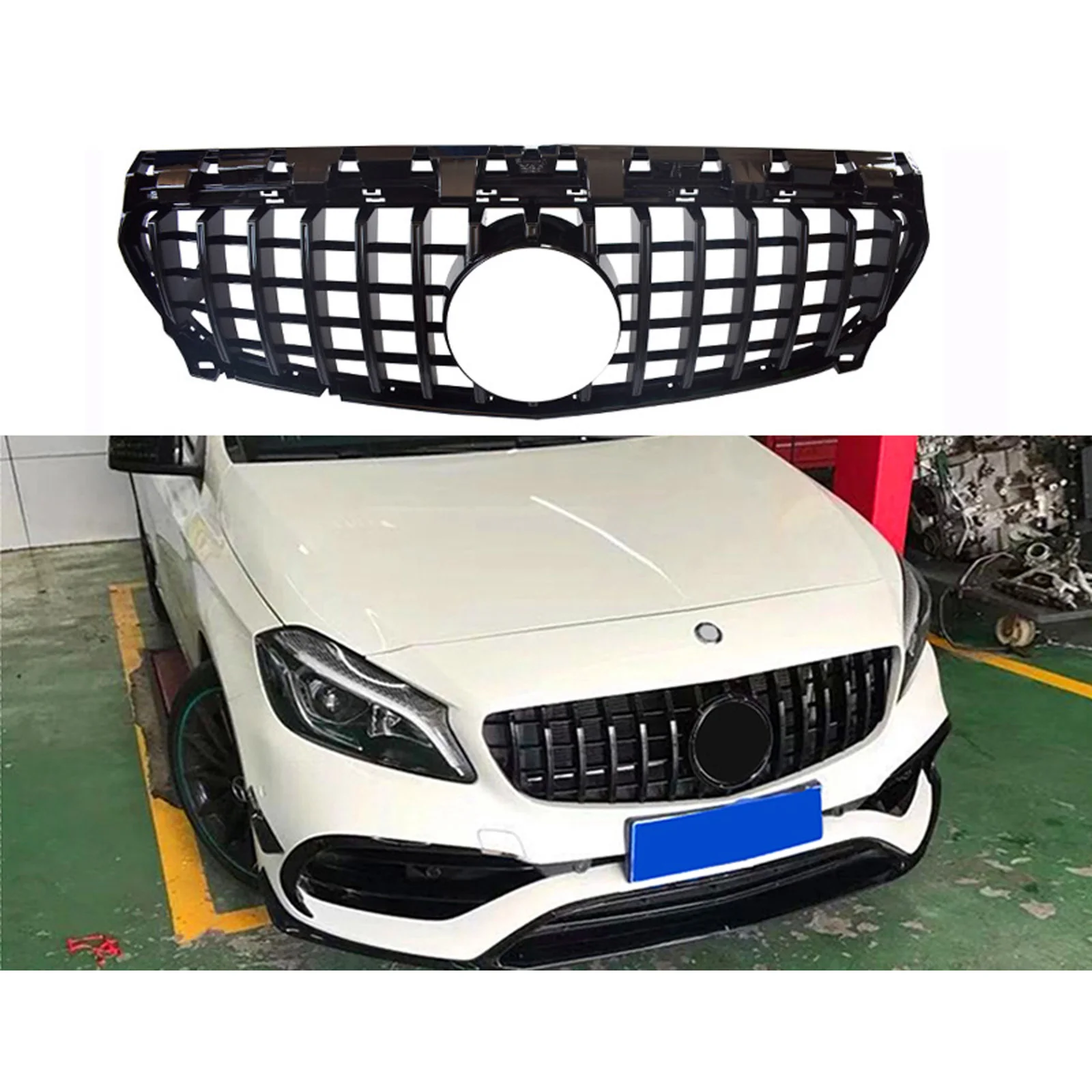 Fit for MERCEDES BENZ CLA-CLASS W117 C117 2017+ FRONT GRILLE BLACK PANAMERICANA GT STYLE
Fit for MERCEDES BENZ CLA-CLASS W117 C117 2017+ FRONT GRILLE BLACK PANAMERICANA GT STYLE