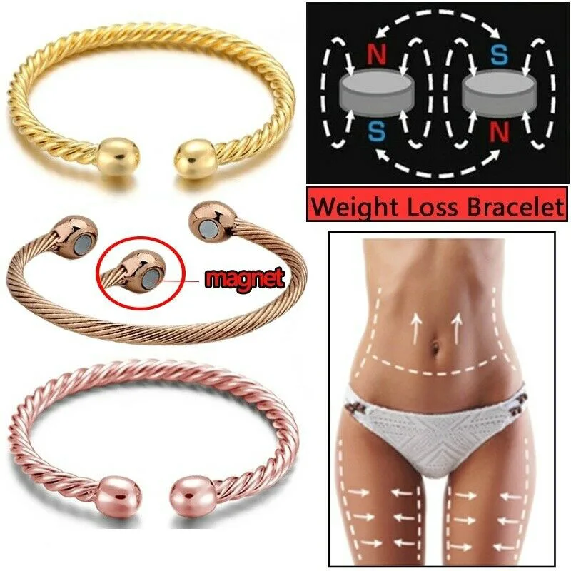 Vintage Therapeutic Magnetic Bracelet for Women Men Healing Healthy Energy Power Open Bracelet Arthritis Pain Relief Twisted
Vintage Therapeutic Magnetic Bracelet for Women Men Healing Healthy Energy Power Open Bracelet Arthritis Pain Relief Twisted
