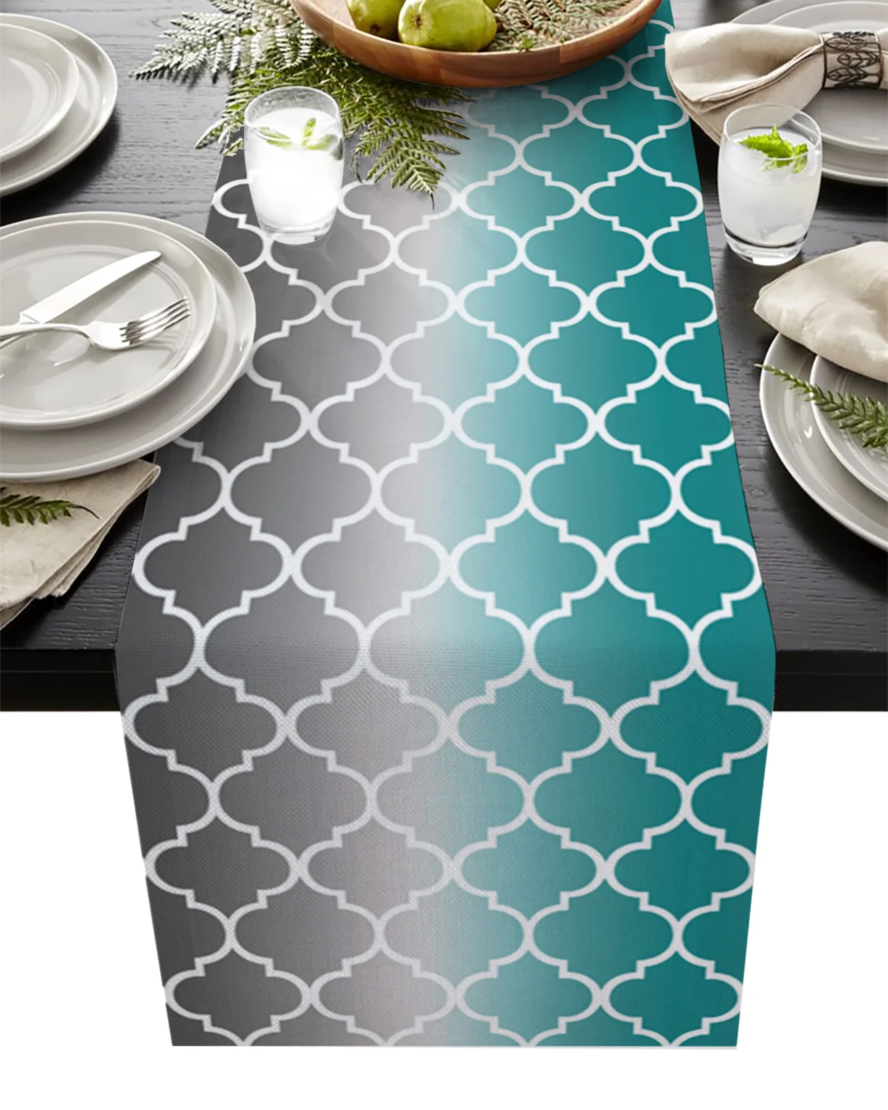 Moroccan Cyan Turquoise Gray Gradient Coffee Table Decor Home Decor Farmhouse Rustic Decor Kitchen Dining Table Decor
Moroccan Cyan Turquoise Gray Gradient Coffee Table Decor Home Decor Farmhouse Rustic Decor Kitchen Dining Table Decor
