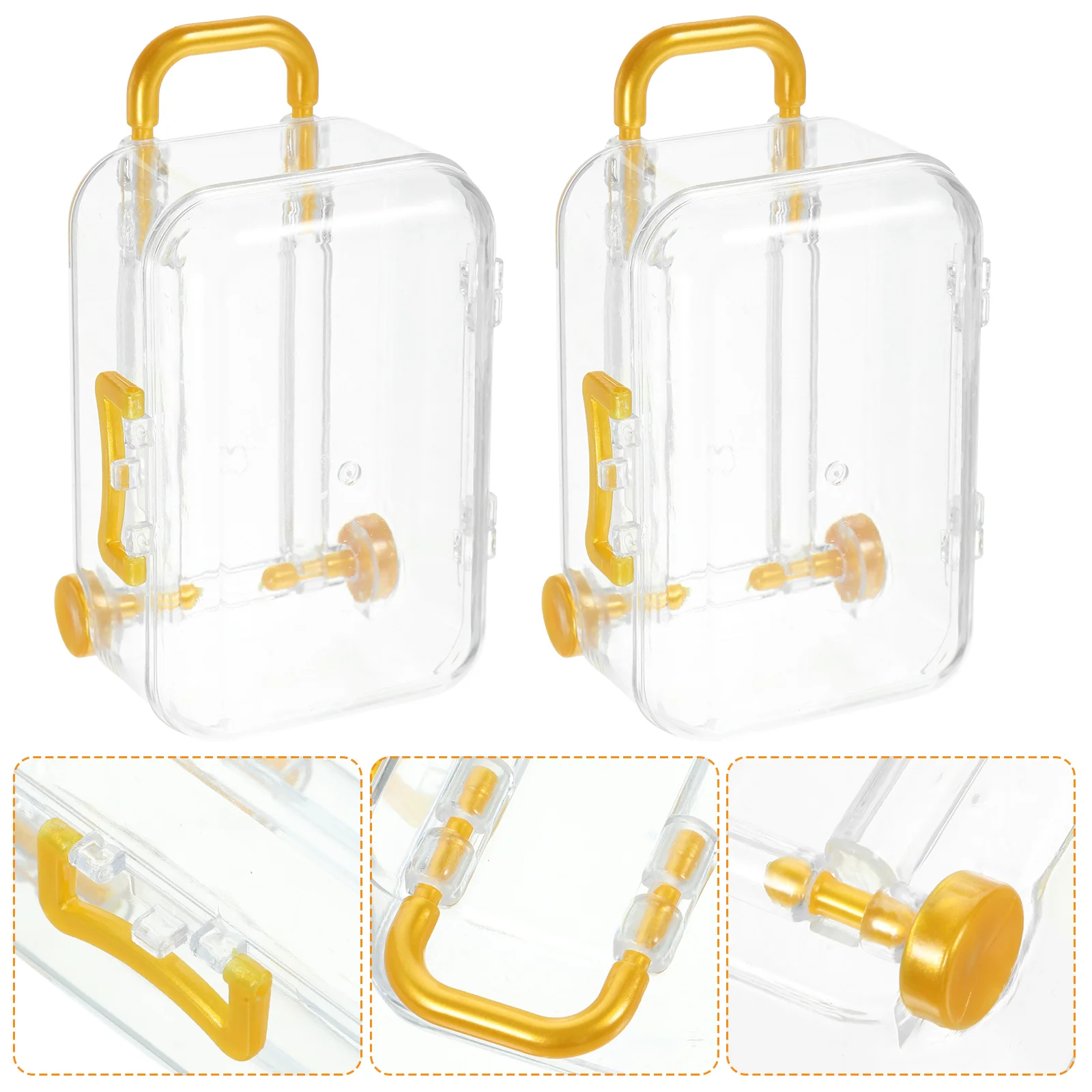 12 Pcs Trolley Case Wedding Candies Box Supply Bridal Decorations Decorate Mini Suitcase Party Supplies Travel
12 Pcs Trolley Case Wedding Candies Box Supply Bridal Decorations Decorate Mini Suitcase Party Supplies Travel