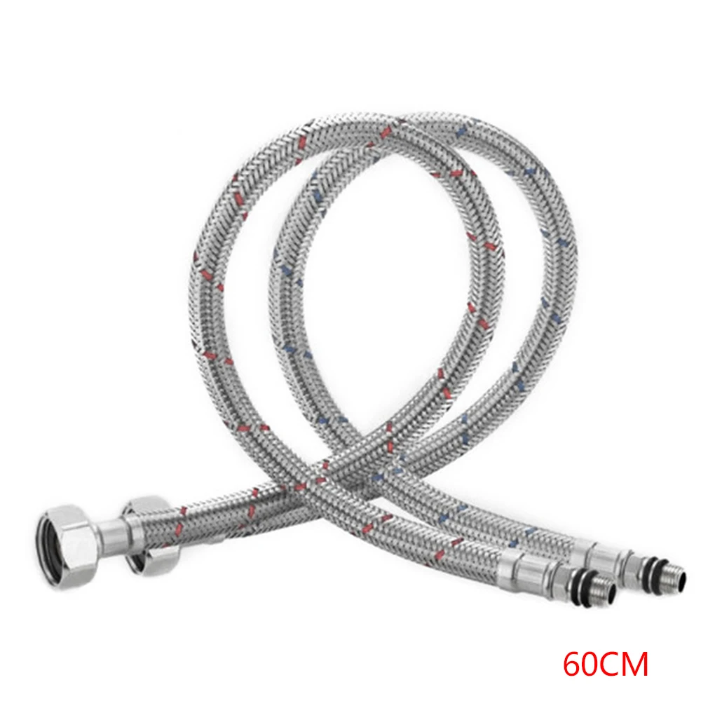 2019 New Design Water Pipe Stainless Steel Plumbing Hoses Braided G1/4 Hot Cold Water Supply Faucet Connector Striped Hoses
2019 New Design Water Pipe Stainless Steel Plumbing Hoses Braided G1/4 Hot Cold Water Supply Faucet Connector Striped Hoses