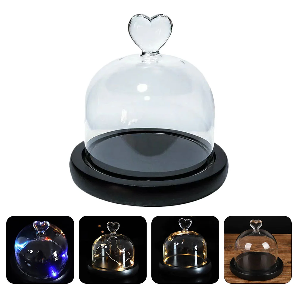 Glass Containers Lids Cloche Terrarium Tabletop Centerpiece Dome Clear Fairy Lights Cake Cover Small
Glass Containers Lids Cloche Terrarium Tabletop Centerpiece Dome Clear Fairy Lights Cake Cover Small