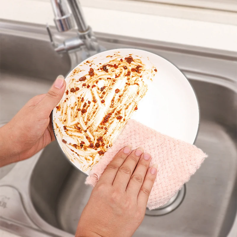 3Pcs/Pack Microfiber Soft Pineapple Grid Dish Towel Thickened Absorbent Rag Non-stick Oil Household Cleaning Towels Dish Towel
3Pcs/Pack Microfiber Soft Pineapple Grid Dish Towel Thickened Absorbent Rag Non-stick Oil Household Cleaning Towels Dish Towel