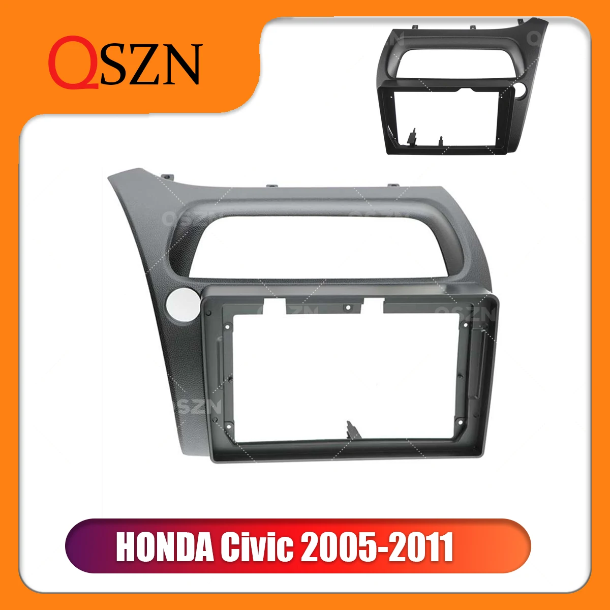 QSZN 9 inch Car Radio Frame Fascia For HONDA Civic 2005-2011 LHD RHD Trim Panel Mount Kit Installation 2 Din Stereo
QSZN 9 inch Car Radio Frame Fascia For HONDA Civic 2005-2011 LHD RHD Trim Panel Mount Kit Installation 2 Din Stereo
