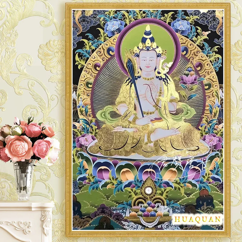 Набор для вышивки крестиком Bodhisattva Akashagarbha в буддистском стиле Набор для вышивки на холсте Набор для рукоделия домашнее украшение живопись
Набор для вышивки крестиком Bodhisattva Akashagarbha в буддистском стиле Набор для вышивки на холсте Набор для рукоделия домашнее украшение живопись