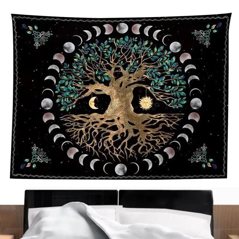 Tree For Life Tapestry For Bedroom Hippie Sun Moon Tapestry Home Decor Multifunctional Tapestries To Be Used As Shawl Indoor
Tree For Life Tapestry For Bedroom Hippie Sun Moon Tapestry Home Decor Multifunctional Tapestries To Be Used As Shawl Indoor