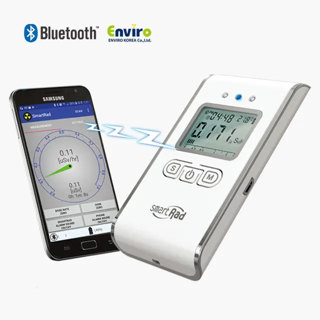 Лидер продаж в Корее, электромагнитный дозиметр, детектор радиации Smart Rad, Bluetooth дозиметр, персональный детектор радиации
Лидер продаж в Корее, электромагнитный дозиметр, детектор радиации Smart Rad, Bluetooth дозиметр, персональный детектор радиации