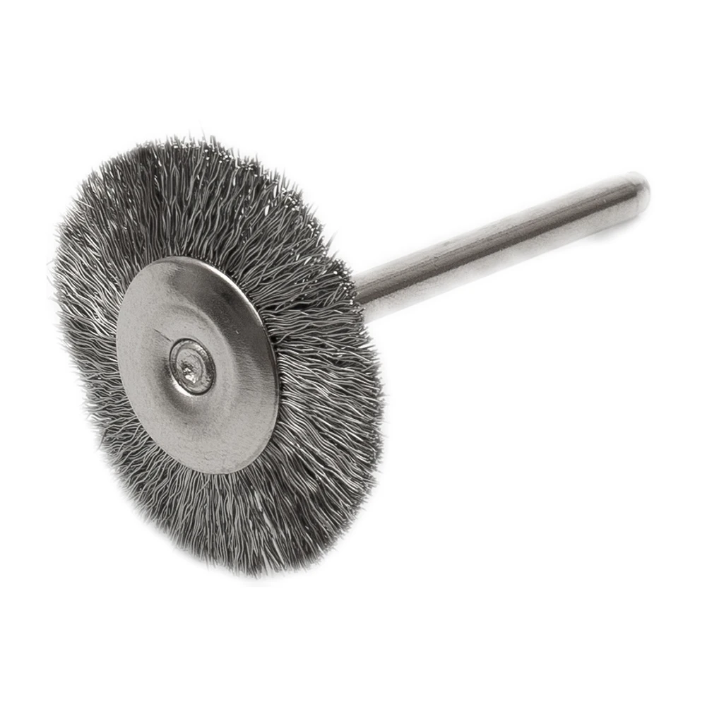 

50pc Stainless Steel Wire Brush Rotary Tool Die Grinder Removal Wheel For Cleaning Derusting Grinding Dusting Deburring