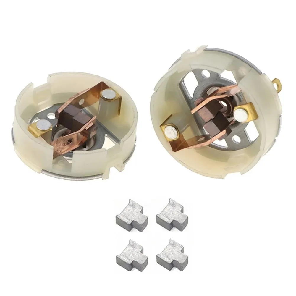 2pcs Electric Drill Motor Carbon Brush Holder 4pcs Carbon Brushes For RS550/555 For Angle Grinder Electric Hammer Change Parts
2pcs Electric Drill Motor Carbon Brush Holder 4pcs Carbon Brushes For RS550/555 For Angle Grinder Electric Hammer Change Parts