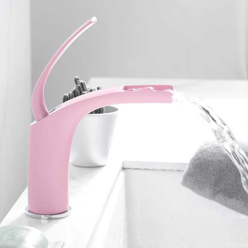 Pink faucet bathroom faucets tub faucet hot and cold bathroom washbasin full copper faucet fancy bathtub faucet
Pink faucet bathroom faucets tub faucet hot and cold bathroom washbasin full copper faucet fancy bathtub faucet