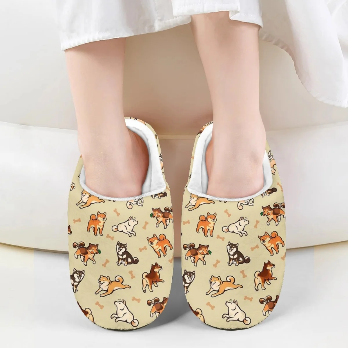 Cartoon Puppy Animal Print Girls Boys Autumn Winter Home Warm Cotton Slipper Lightweight Art Casual Breathable Kids Plush Shoes
Cartoon Puppy Animal Print Girls Boys Autumn Winter Home Warm Cotton Slipper Lightweight Art Casual Breathable Kids Plush Shoes