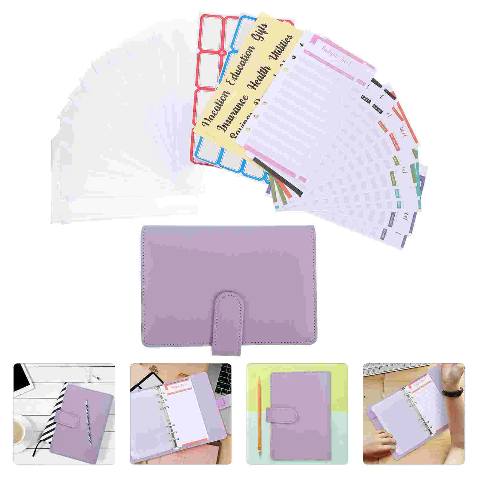Binder Budget Money Cash Cover Organizer Notebook Saving A6 Envelopes Envelope Ring Clear Folder Round Shell Separators Pvc Leaf 
Binder Budget Money Cash Cover Organizer Notebook Saving A6 Envelopes Envelope Ring Clear Folder Round Shell Separators Pvc Leaf