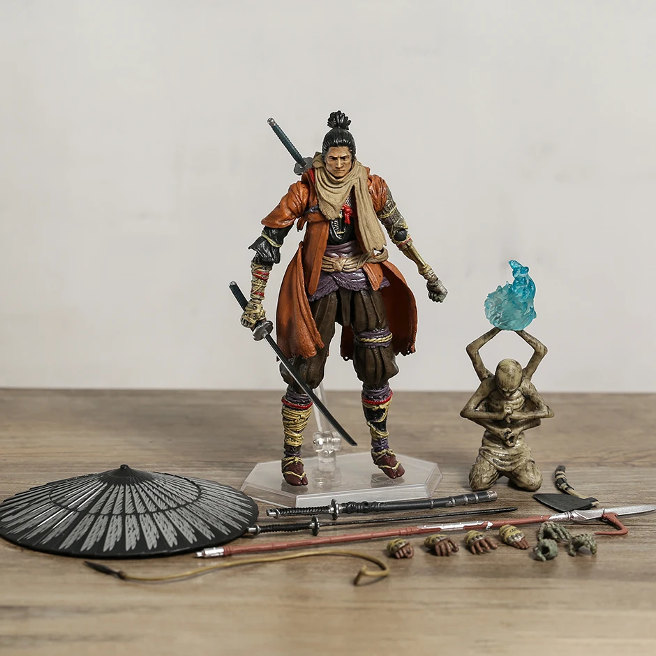 Figma 483-DX тени дважды Die Sekiro экшн-фигурка Коллекционная модель игрушка подарок кукла Фигурка 
Figma 483-DX тени дважды Die Sekiro экшн-фигурка Коллекционная модель игрушка подарок кукла Фигурка