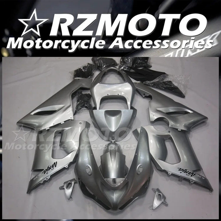 Style New ABS Fairings Kits Fit For Kawasaki Ninja ZX-6R ZX6R 636 2005 2006 05 06 Bodywork Set Silver
Style New ABS Fairings Kits Fit For Kawasaki Ninja ZX-6R ZX6R 636 2005 2006 05 06 Bodywork Set Silver