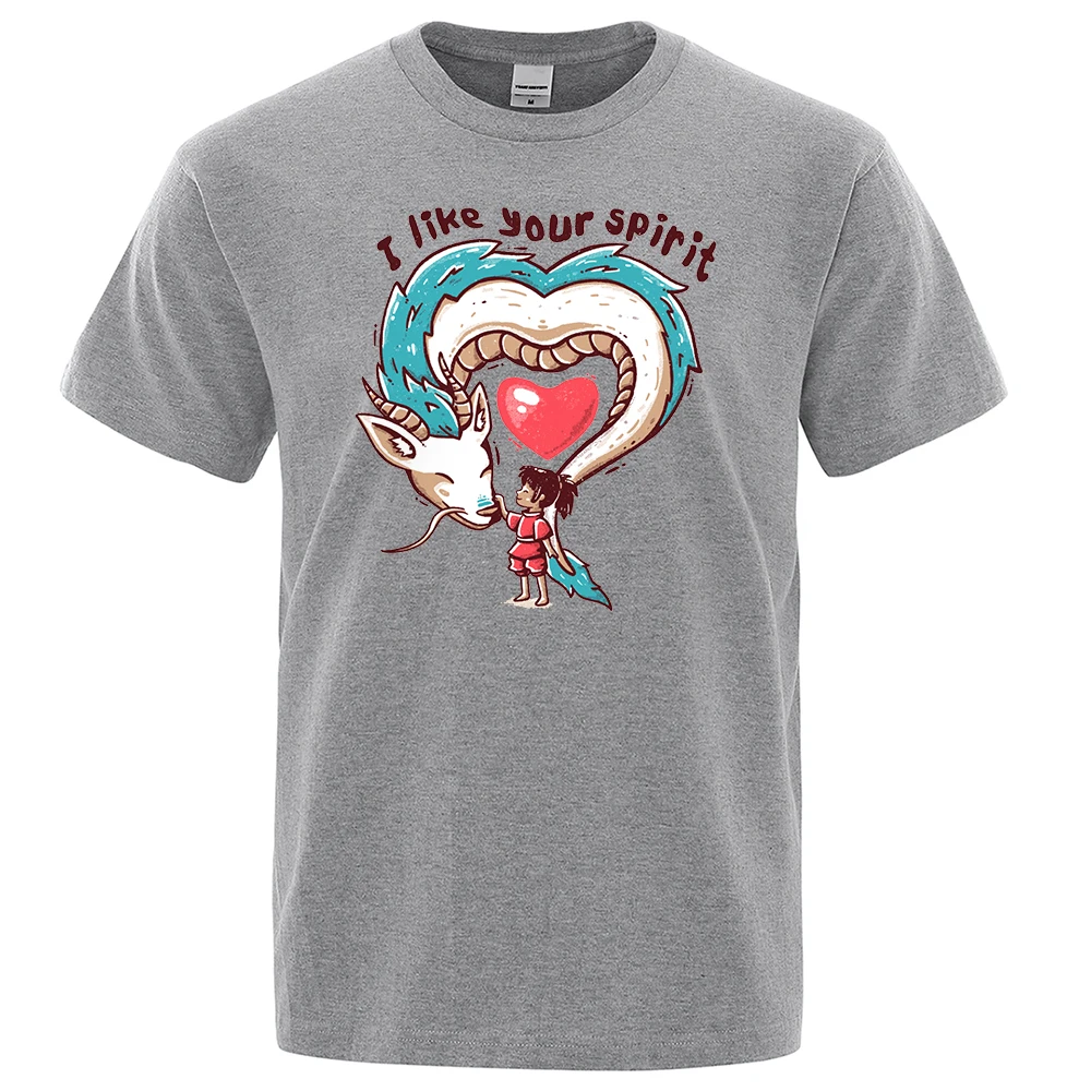 Japan Anime Spirited Away Printing Men's T-shirt Crewneck Breathable Tops Fashion Brand Tees Shirt Man Short Sleeve T-shirts
Japan Anime Spirited Away Printing Men's T-shirt Crewneck Breathable Tops Fashion Brand Tees Shirt Man Short Sleeve T-shirts