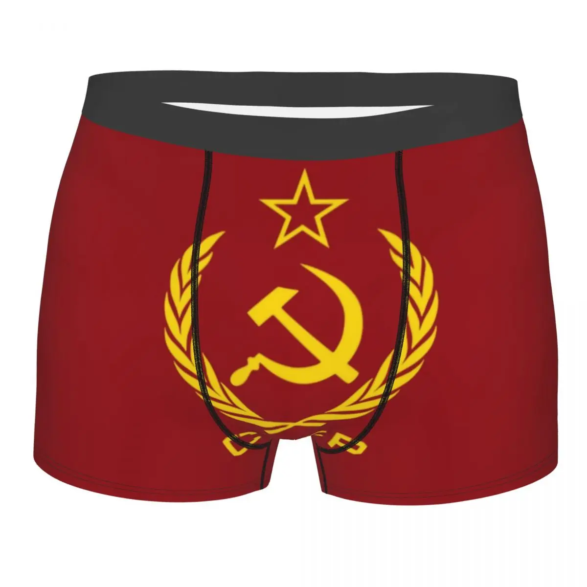 Трусы-боксеры CCCP мужские, дышащее нижнее белье, социализм, Россия, СССР, молот и серп
Трусы-боксеры CCCP мужские, дышащее нижнее белье, социализм, Россия, СССР, молот и серп