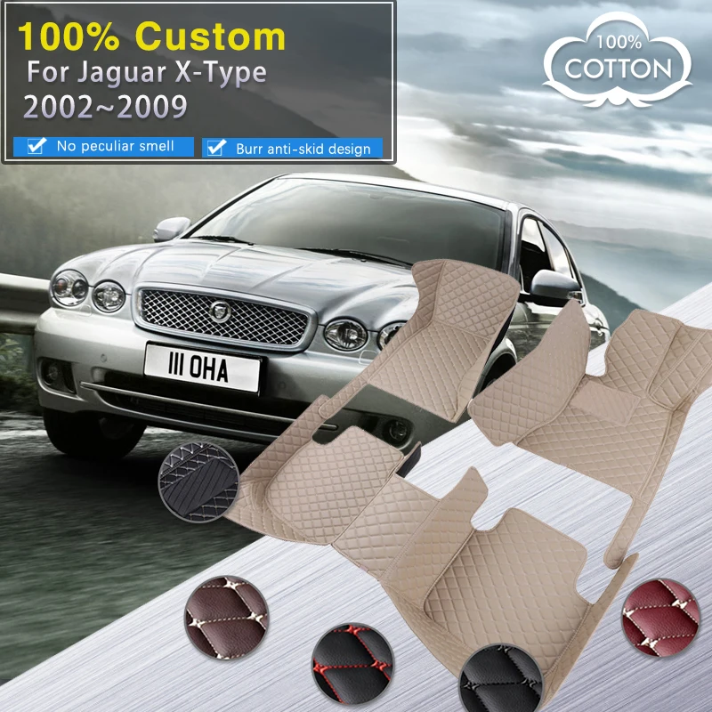 Автомобильные коврики для Jaguar X-Type X TYPE 2000 ~ 2009, набор кожаных ковриков, противогрязные накладки, автомобильные аксессуары, детали интерьера ...
Автомобильные коврики для Jaguar X-Type X TYPE 2000 ~ 2009, набор кожаных ковриков, противогрязные накладки, автомобильные аксессуары, детали интерьера ...