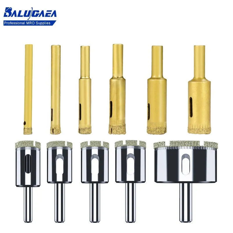 7/10/15/18/28pcs Diamond Coated Hole Saw Drill Bit Set Cutter 3-60mm Diamond Core Drill Bits For Metal & Glass Hole Saw
7/10/15/18/28pcs Diamond Coated Hole Saw Drill Bit Set Cutter 3-60mm Diamond Core Drill Bits For Metal & Glass Hole Saw