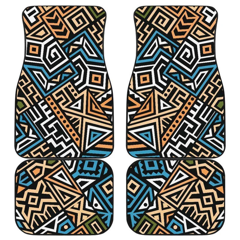 Ethnic Aztec Geometric Pattern Print Front and Back Car Floor Mats Heavy Carpet Front and Rear Full Set 4PCs Pack
Ethnic Aztec Geometric Pattern Print Front and Back Car Floor Mats Heavy Carpet Front and Rear Full Set 4PCs Pack