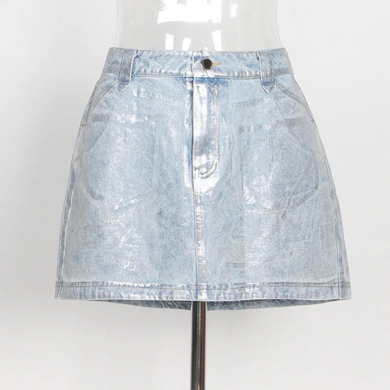 Streetwear High Waist Denim Skirt Casual A Line Mini Tight Skirt Summer Fashion Chic Sexy Short Skirt Clothing 2022 New
Streetwear High Waist Denim Skirt Casual A Line Mini Tight Skirt Summer Fashion Chic Sexy Short Skirt Clothing 2022 New