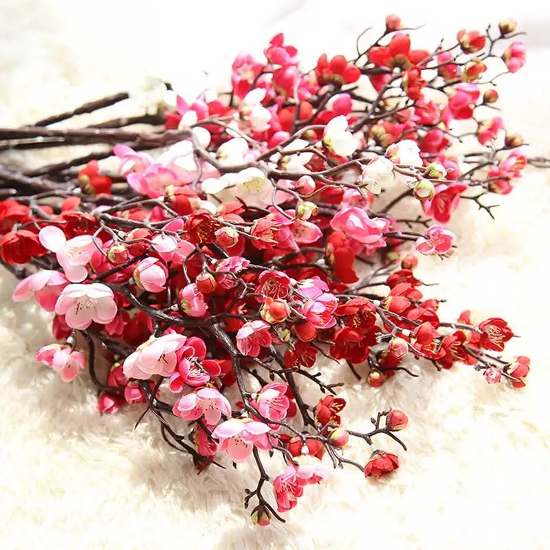 Artificial Silk Flower Mini Cherry Blossom Sakura For Wedding Party Table Decor Acessorise Floral Wholesale Fake Flowers
Artificial Silk Flower Mini Cherry Blossom Sakura For Wedding Party Table Decor Acessorise Floral Wholesale Fake Flowers
