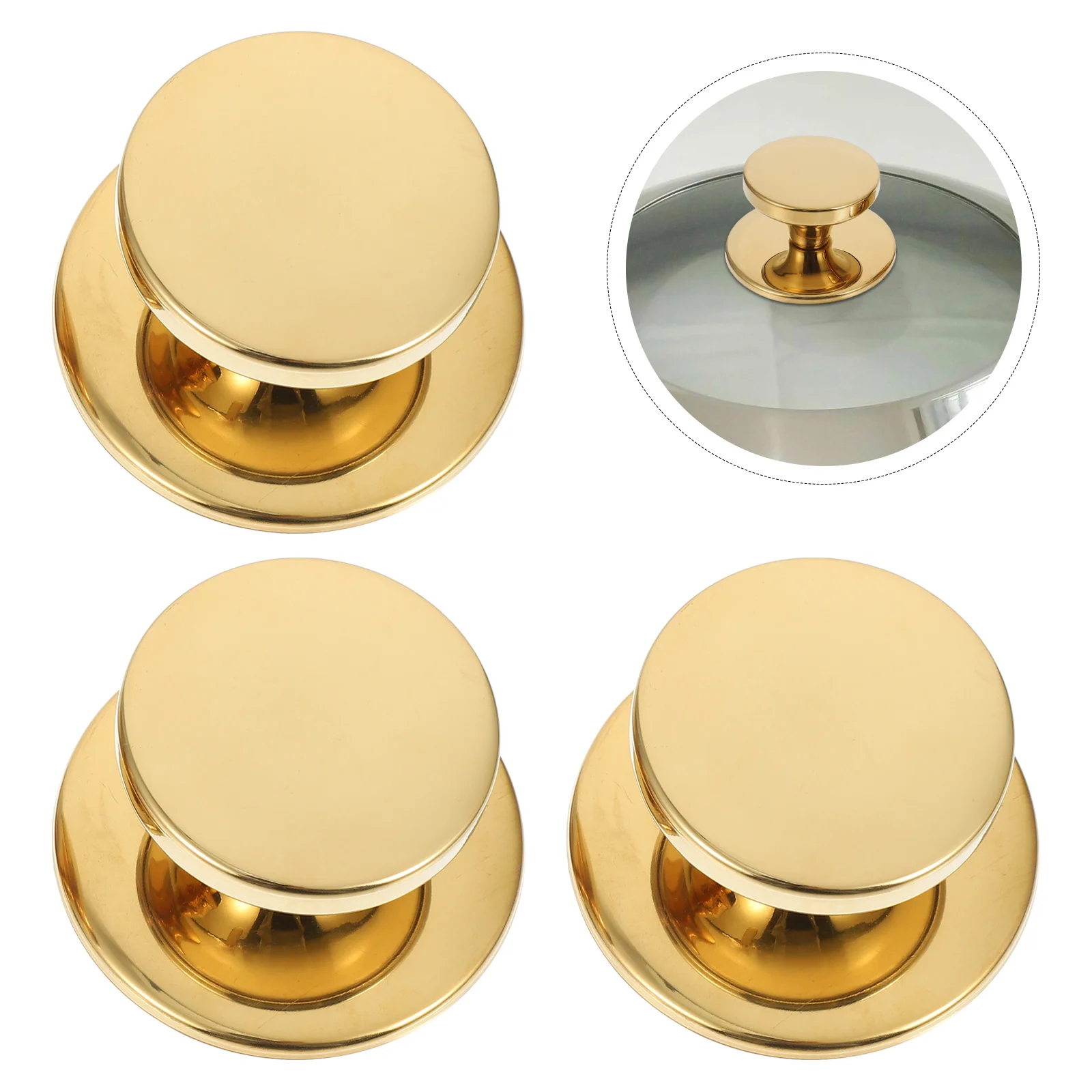 4Pcs Pot Cover Handles Kitchen Pot Lid Knobs Stainless Steel Pot Grips for Kitchen
4Pcs Pot Cover Handles Kitchen Pot Lid Knobs Stainless Steel Pot Grips for Kitchen