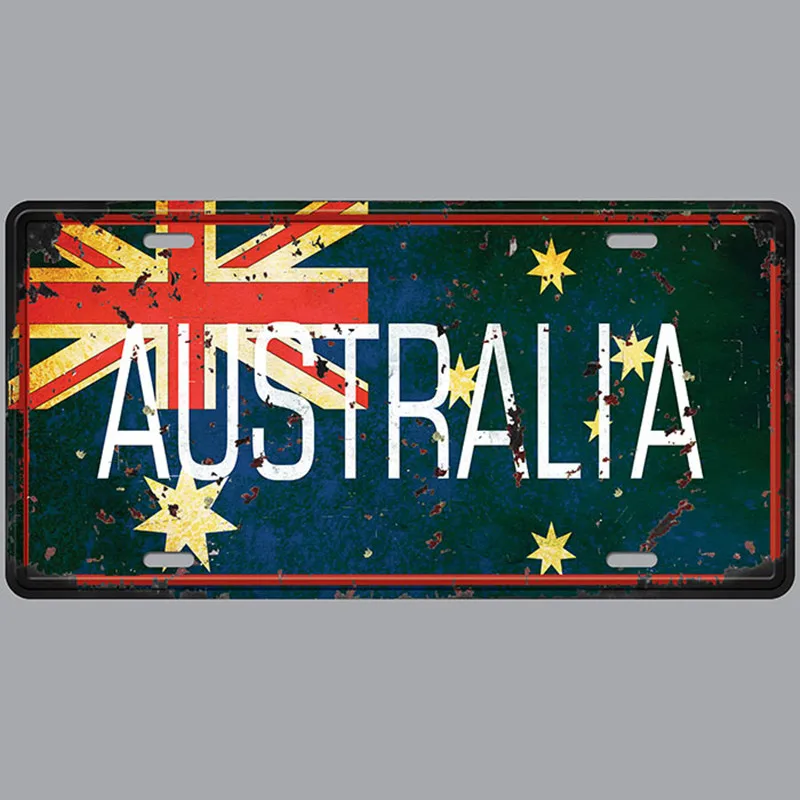 Rust Wall Country Metal Sign Tin Sign Licenses Plate Decor Plaque Metal Vintage Man Cave Bar Pub Club Decoration 30*15cm
Rust Wall Country Metal Sign Tin Sign Licenses Plate Decor Plaque Metal Vintage Man Cave Bar Pub Club Decoration 30*15cm