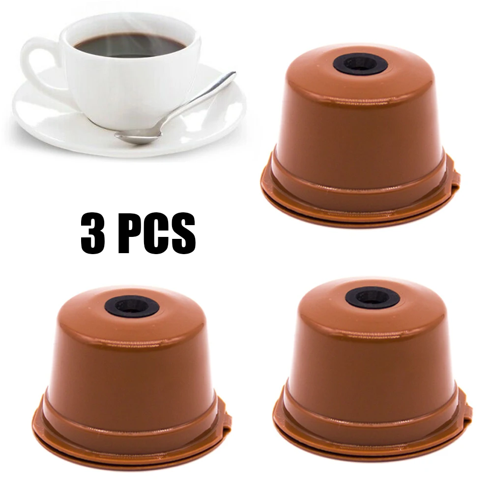 3pcs Reusable Coffee Capsule Cup Filter Cup 4.5*3cm Food Grade PP Plastic For Caffitaly Coffee Machine Supplies Refillable
3pcs Reusable Coffee Capsule Cup Filter Cup 4.5*3cm Food Grade PP Plastic For Caffitaly Coffee Machine Supplies Refillable