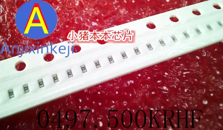 30 шт. 100% оригинальный новый 0497,500 KRHF SMD вторичный предохранитель 0402 32 в А 
30 шт. 100% оригинальный новый 0497,500 KRHF SMD вторичный предохранитель 0402 32 в А