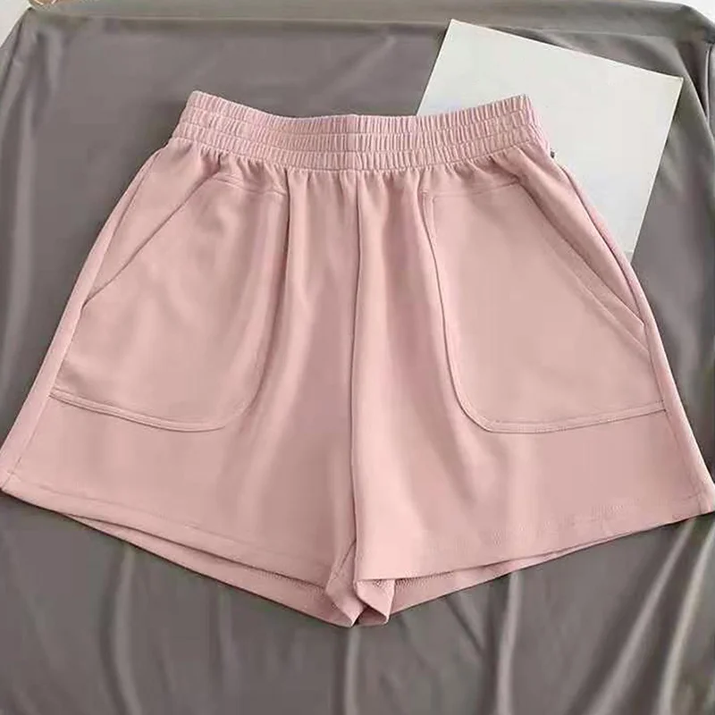 Summer Shorts Women's Casual High Waist Shorts Student Harajuku Solid Loose Comfortable Home Clothes Fashion Sweatpants
Summer Shorts Women's Casual High Waist Shorts Student Harajuku Solid Loose Comfortable Home Clothes Fashion Sweatpants